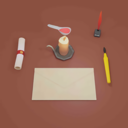 火漆印蜡3D小游戏下载：温馨的治愈类信件模拟游戏