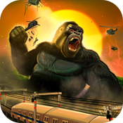 怪物金刚横冲直撞Monster King Kong Rampage Game - 安卓 动作射击