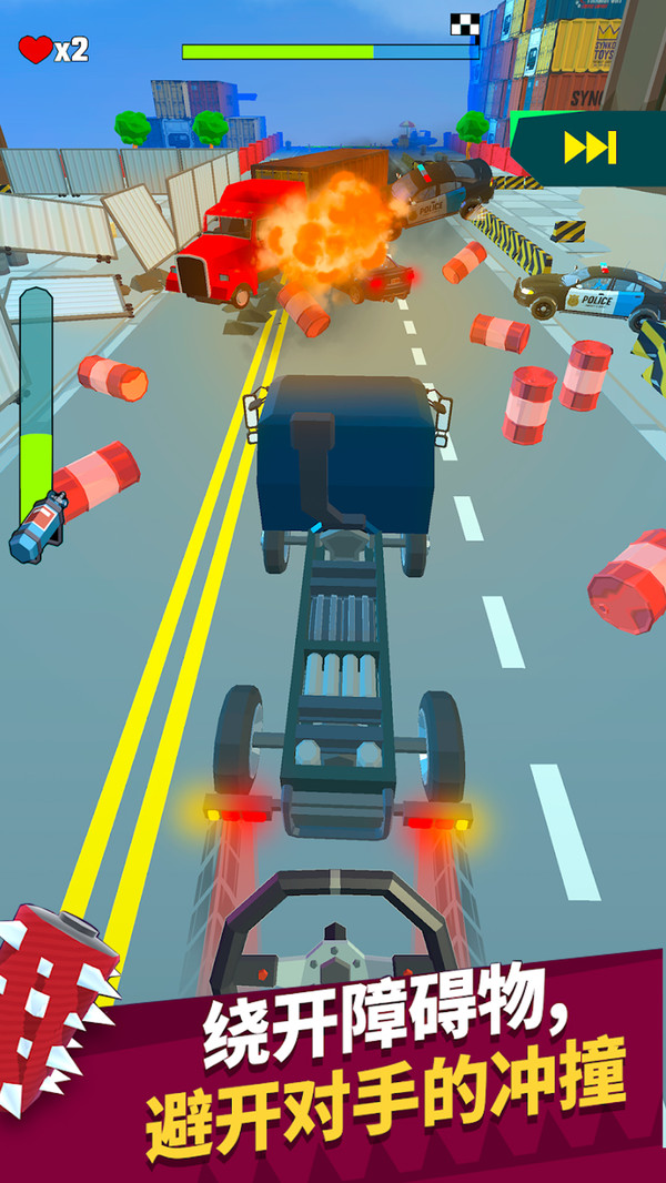 疯狂赛车大作战截图1