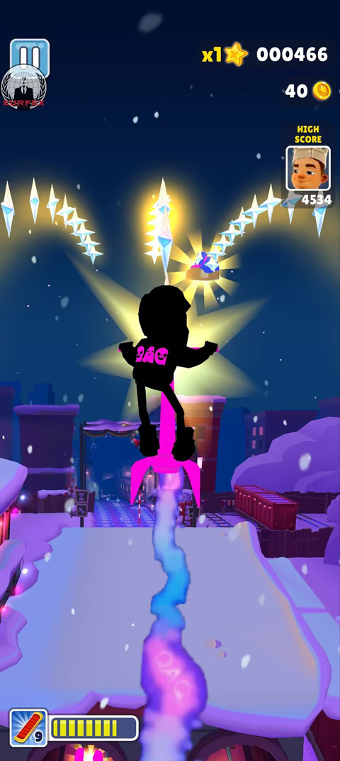 地铁跑酷QAQ2.0定制版本截图3