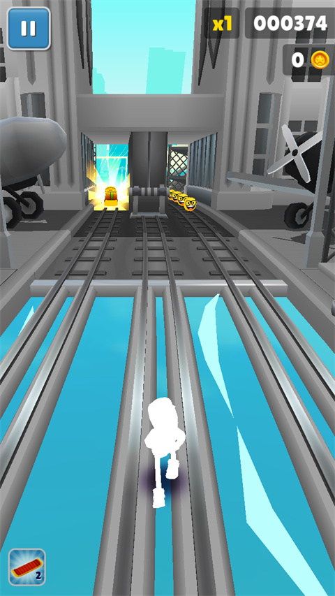 地铁跑酷白色杰克版本截图2