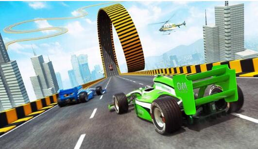方程式赛车特技坡道赛车特技截图3
