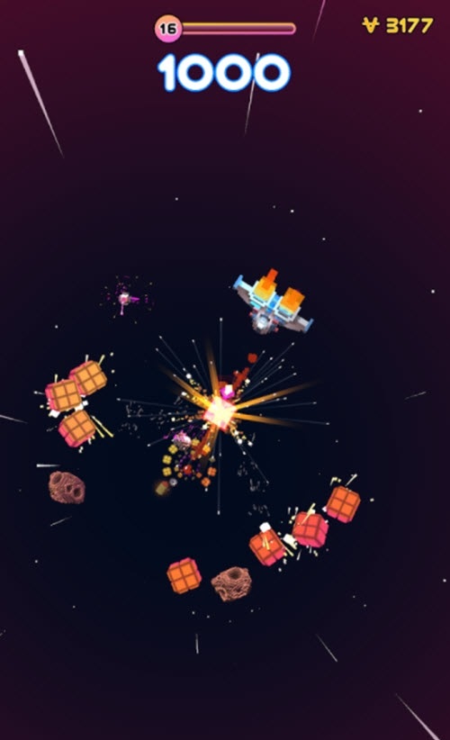 像素宇宙飞船截图1