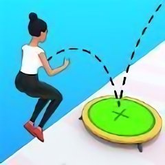 跳跃女孩3d游戏 - 安卓 休闲益智