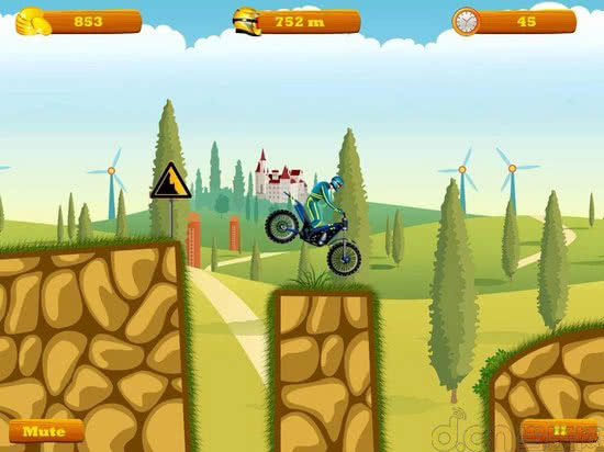 摩托跑酷游戏截图1