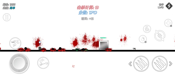 火柴人战争红色打击全解锁版截图1