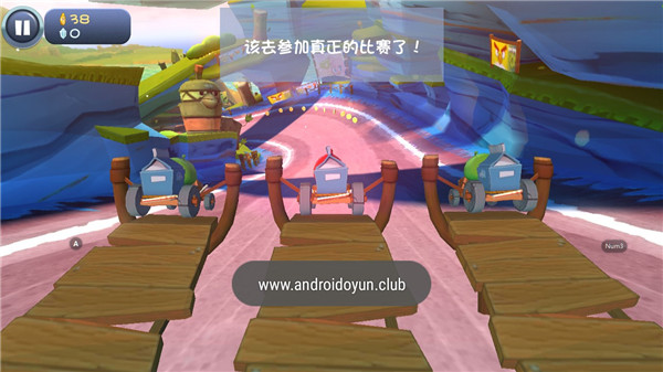 愤怒的小鸟卡丁车 手机版截图2