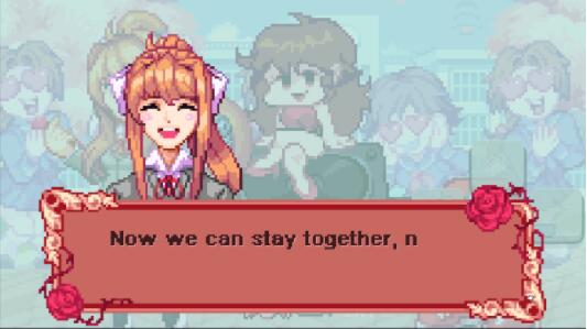 FNF莫妮卡模组 hd重制版截图1