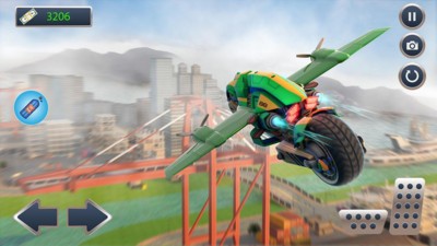 摩托车飞行模拟器下载 - 体育竞技摩托模拟游戏免费体验