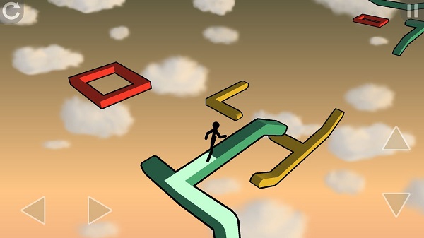 高空转向最新版下载：火柴人跑酷游戏