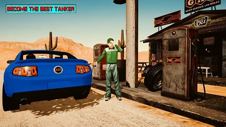 沙漠油站模拟器下载:体验真实加油站经营养成游戏