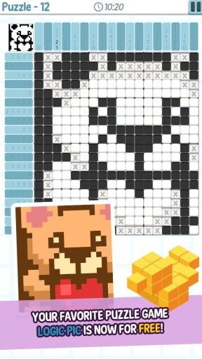 逻辑图片游戏下载体验 - 安卓版最新马赛克风格涂色解谜挑战