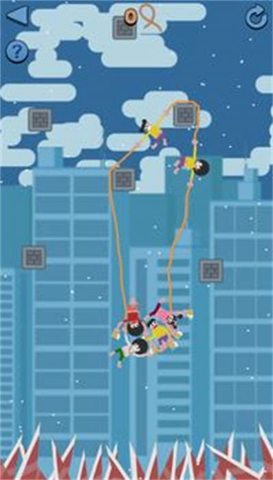 坠落男孩绳索救援截图2