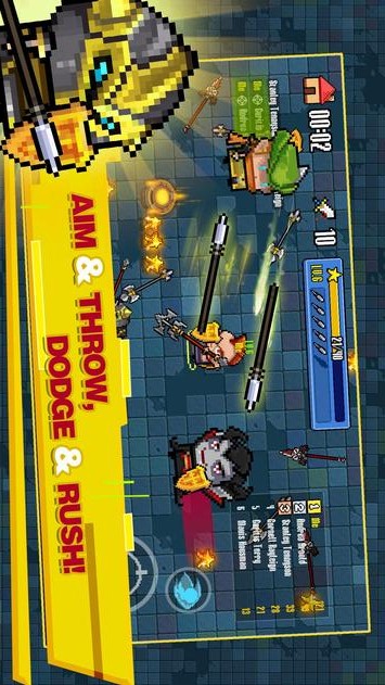 标枪骑士激战下载 - Q版像素画风休闲io对战手游