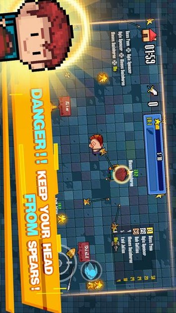 标枪骑士激战下载 - Q版像素画风休闲io对战手游