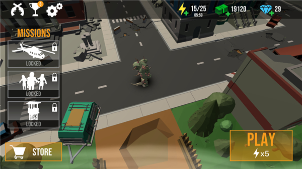 僵尸启示录最新版(ZombieStrike)截图1