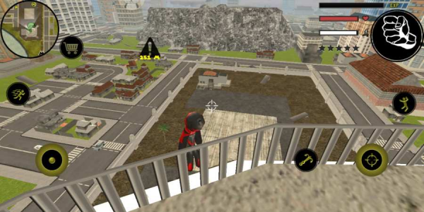 火柴人绳索英雄 旧版本下载 - 安卓动作射击游戏