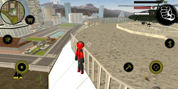 火柴人绳索英雄 旧版本下载 - 安卓动作射击游戏